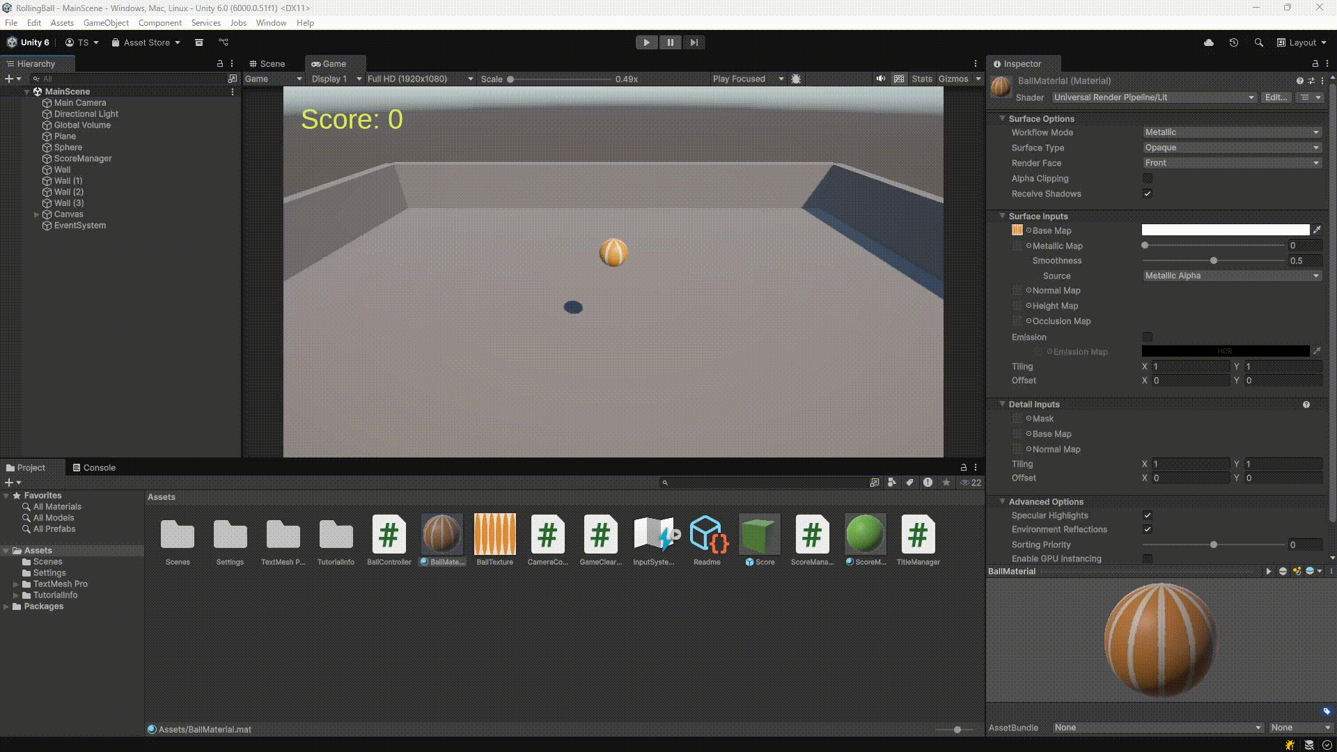 cheackchangedballmaterial